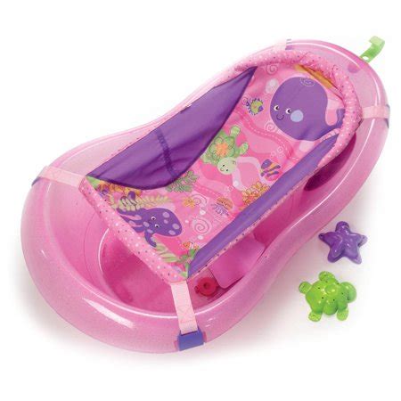 Choosing a bath tub is likely one of the easiest decisions you'll have to make when it comes to acquiring supplies for the new arrival. Fisher-Price 3-Stage Pink Sparkles Bathtub - Walmart.com