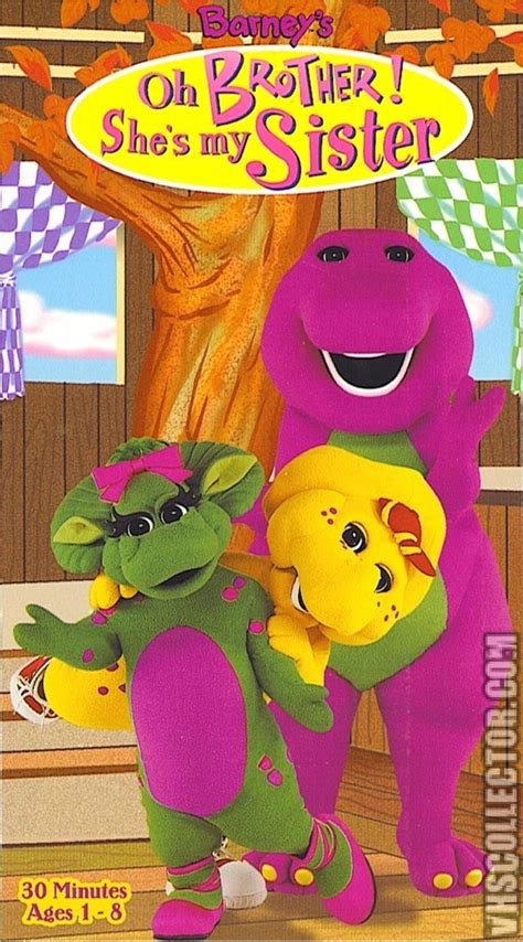barney oh brother she s my sister 1998 vhs angry grandpa s media library wiki fandom