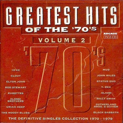 Greatest Hits Of The 70s Volume 2 The Definitive Singles Collection