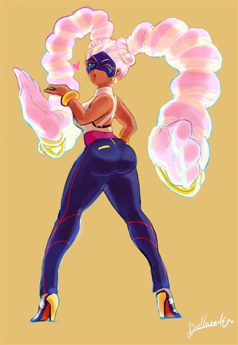 Arms Twintelle Super Smash Bros Game Comic Art Girls Sexy Anime Art