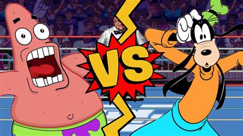 Mugen Battles Patrick Star Vs Goofy Spongebob Squarepants Vs