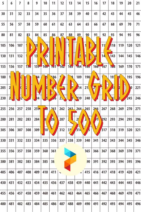 Numbers Printable Printable Templates