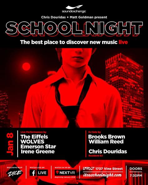 School Night Avalon Hollywood