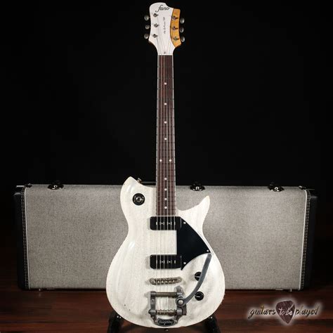 Fano Rb6 Alt De Facto Lollar Staple P 90 Guitar W Bigsby Driftwood Guitars To Be Played