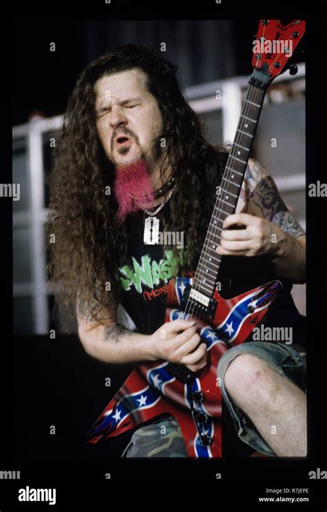 Dimebag Darrell Of Pantera Performing © Gene Ambo Mediapunch Stock