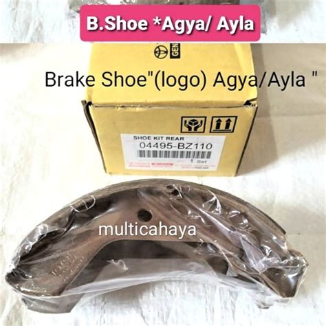 Jual Toyota Agya Daihatsu Ayla Brake Shoe Kampas Rem 04495 Bz110 Di