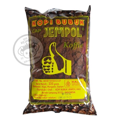 Jual Kopi Jempol Koffie Asli Lampung 250 Gr Shopee Indonesia