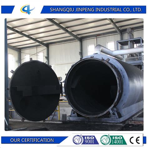 New Design Waste Tyre Rubber Plastic Pyrolysis Plant With Ce Iso Sgs China Rubber Tire