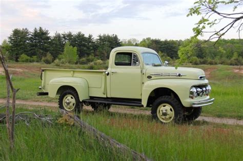 52 Ford F3 Marmon Herrington All Wheel Drive Power Wagon Flathead