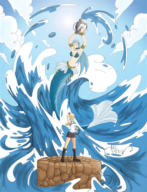 image detail for aquarius celestial spirit fairy tail daily anime art anime fairy