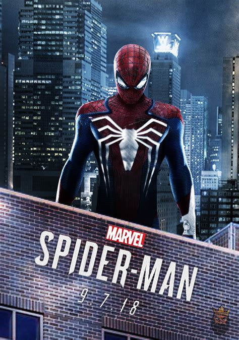Spiderman Ps4 Poster By Desmondking On Deviantart