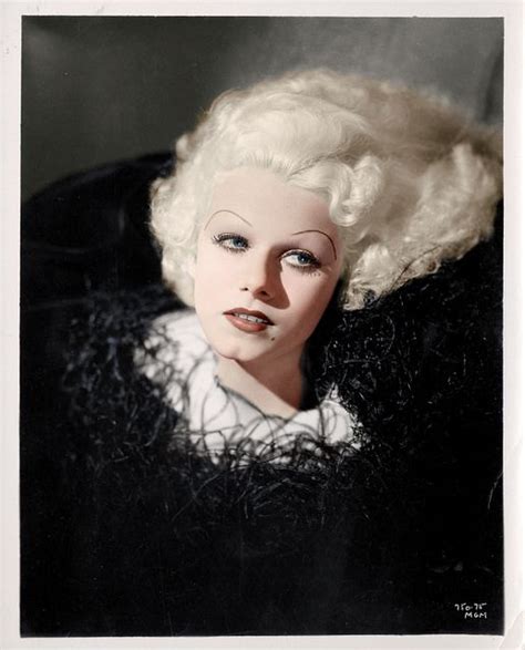 Beautiful Colorized Photos Of Jean Harlow In The 1920s And 1930s