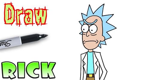 How To Draw Rick Rick And Morty Youtube