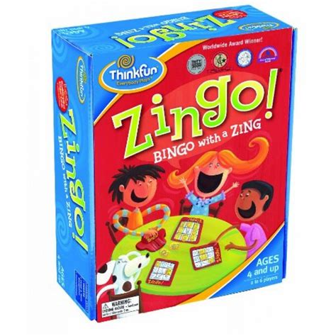 Thinkfun Zingo Preschool Games Learning To Read Games Preschool