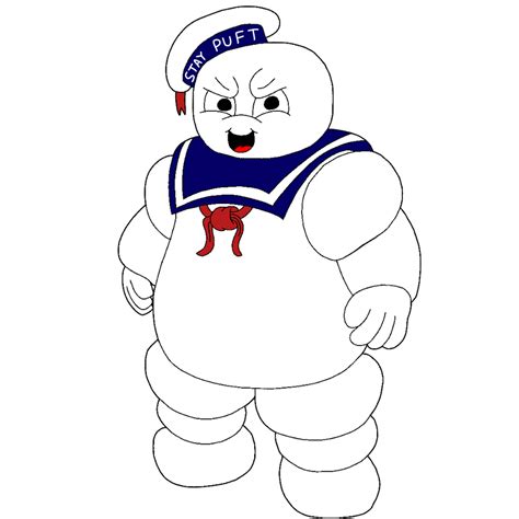 Stay Puft Marshmallow Man 3 By Alexmonette On Deviantart