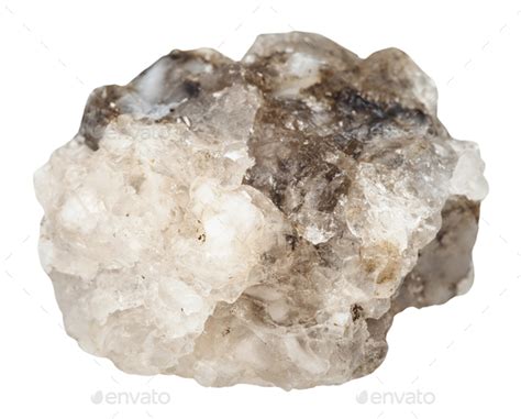 Raw Halite Rock Salt Stone Isolated Stock Photo By Vvoennyy Photodune