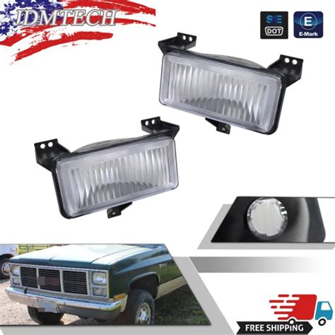 For Chevy Gmc Pickup Truck Front Turn Signal Park Lamps Lights Housing