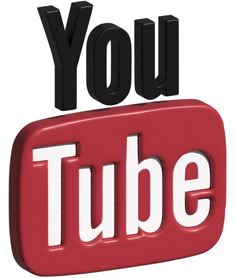 3d Illustratie Van Youtube Logo 17806054 Png
