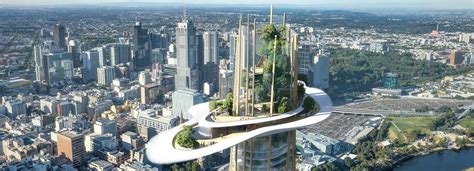 Mads Landmark Tower Proposal Seeks To Reconnect Melbourne Citizens