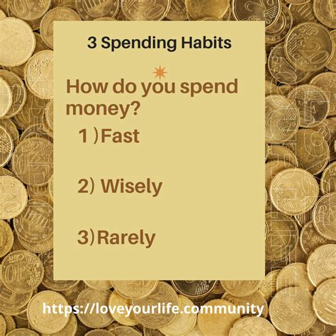 3 Spending Habits Love Your Life