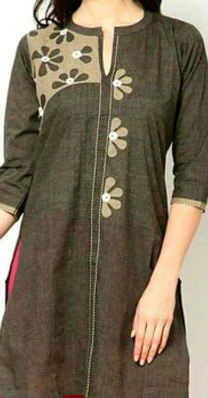55 Applique Work Designs For Kurtis For New Ideas Decorating And