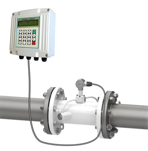 Low Cost 3 Inch Ultrasonic Flowmeter Feed Water Flow Rate Meter 4 20mA