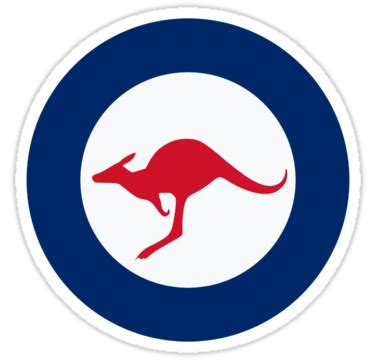 'RAAF Roundel' Sticker by IMPACTEES | Royal australian air force, Australian air, Australian ...