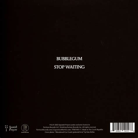 Cigarettes After Sex Bubblegum Stop Waiting Vinyl 7 2023 Uk Original Hhv
