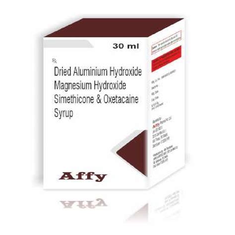 Dried Aluminium Hydroxide Magnesium Hydroxide Simethicone And Oxetacaine Syrup At Rs 17 50 Bottle