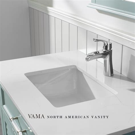 The bathroom is associated with the weekday morning rush, but it doesn't have to be. Vama 36 Inch Antique Closeout Bathroom Vanities Green ...