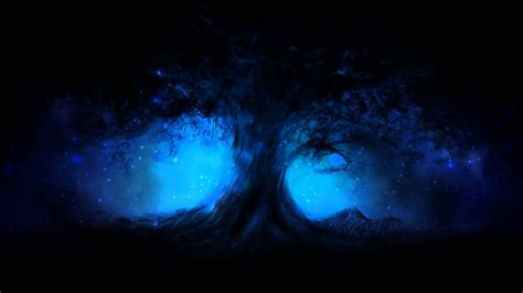 Cool Blue Tree Background Choose The Coolest Blue Background Free For