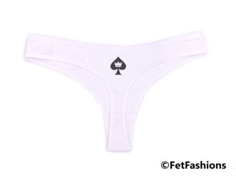 Queen Of Spades Hotwife Panties Underwear Qos Bbc Only Spade Back