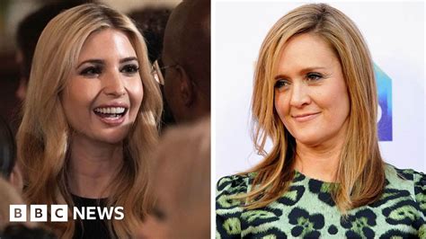trump samantha bee should be fired for ivanka insult bbc news