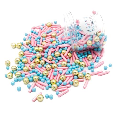 Happy Princess Sprinkles 190g Edible Cupcake Sprinkles