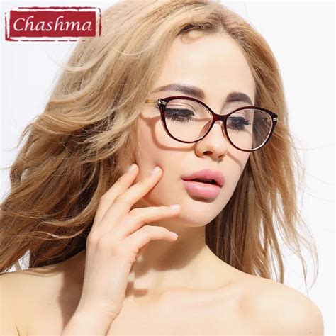 chashma tr 90 cat eyes stylish optical glasses frame for women in women s eyewear frames from