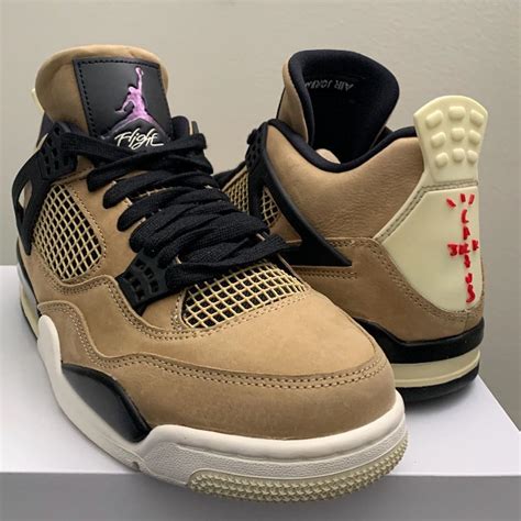 Travis scott x air jordan 6 'medium olive'. Custom Travis Scott x Air Jordan 4 "Cactus Jack" is a Flex ...