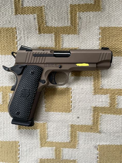 For Sale Reduced Sig Sauer 1911 Emperor Scorpion Fastback Carry 45