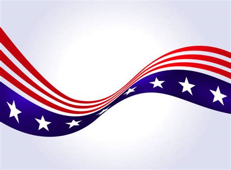 Royalty Free Red White And Blue Ribbon Clip Art Vector Images