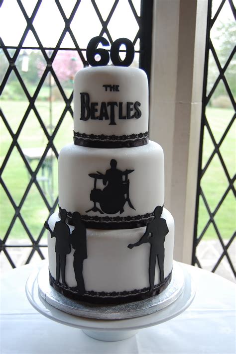 The Beatles Cake Beatles Cake Beatles Birthday Party Beatles Birthday