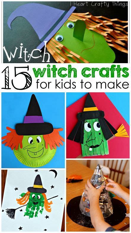 Witch Crafts For Kids To Make This Halloween Crafty Morning In 2019