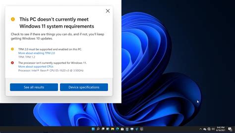Windows 11 Elevated System Requirements Windows 11 Installation Momcute