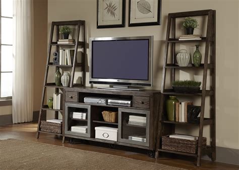Entertainment Centers And Walls Tv Stand Bookshelf Entertainment
