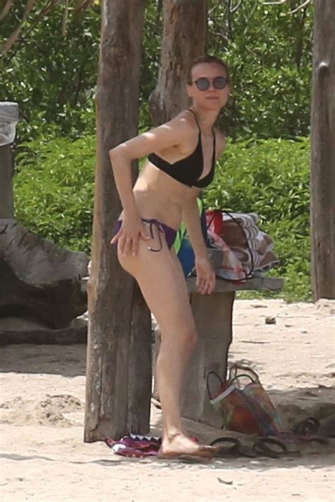 Diane Kruger Shows Off Her Bikini Body Costa Rica Beach 08172017