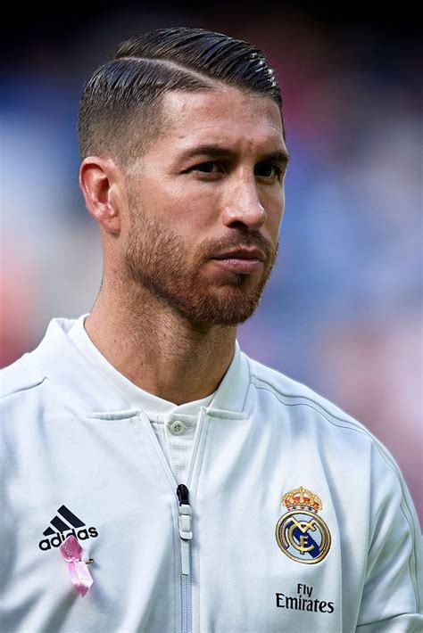Madrid Spain October 20 Sergio Ramos Of Real Madrid Looks On Prior