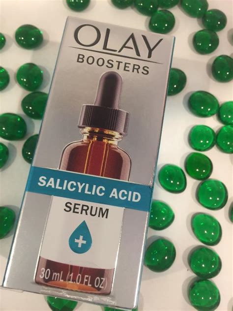 Olay Boosters Salicylic Acid Serum 1 Fl Oz Exfoliating Formula For Sale