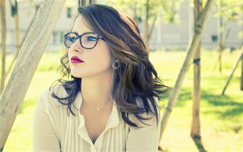 1680x1050 girl brunette glasses mouth background wallpaper coolwallpapers me