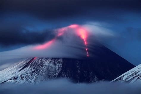 English Russia Klyuchevsky Volcano Eruption Volcano Wonders Of The