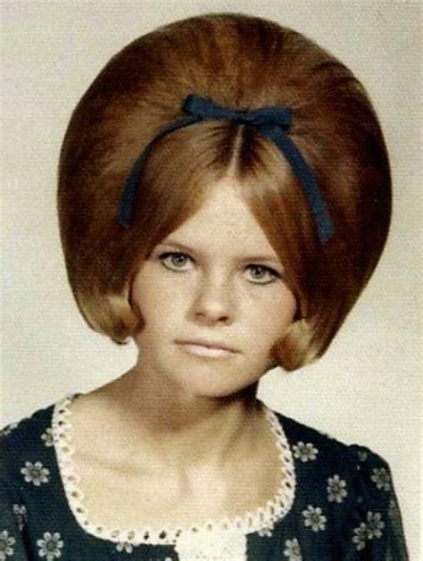 during the transition from the 1950s to the 1960s big hair and bouffants were the hairdos of