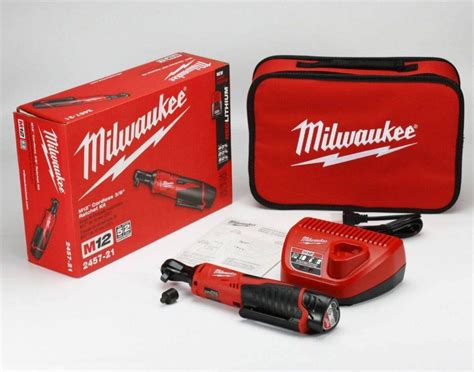 Milwaukee 2457 21 38 Cordless M12 Ratchet Kit Review Garagespot
