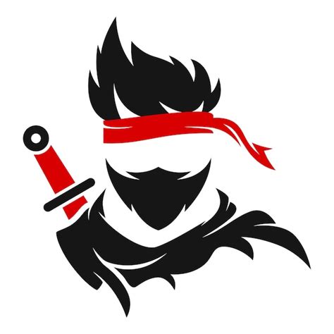 Premium Vector Ninja Logo Vector